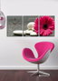 Wallity Reloj de Pared de Lienzo Decorativo 3P3040CS-57 (3 Piezas)